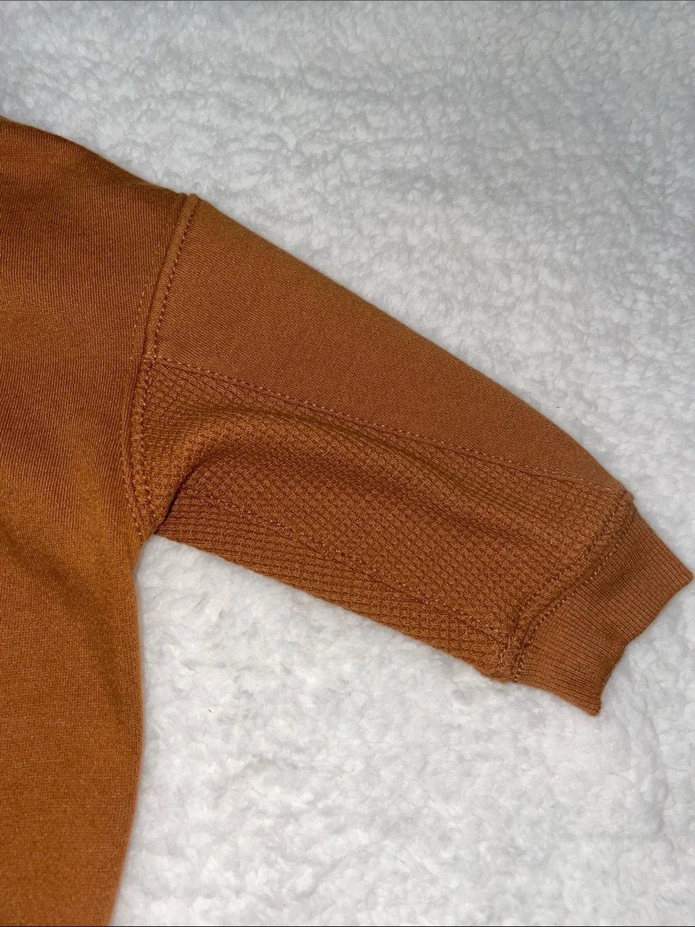 Carter's Toddler Hooded Pullover - Rust Brown